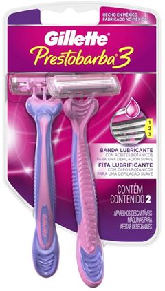 Aparelho Prestobarba 3 Feminino 2un