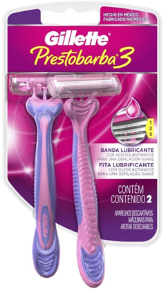 Aparelho Prestobarba 3 Feminino 2un