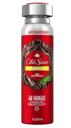 Desodorante Aerossol Old Spice Lenha 150ml