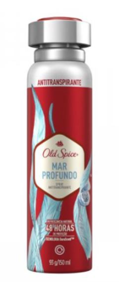 Desodorante Aerossol Old Spice Mar Profundo 150ml