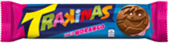 Biscoito Trakinas Recheado Morango 126g