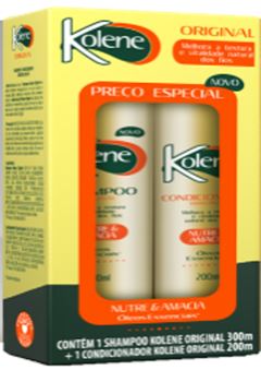Kit Kolene Original Shampoo 300ml + Condiconador 200ml
