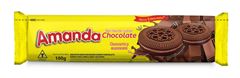 Biscoito Amanda Recheado Chocolate 100g