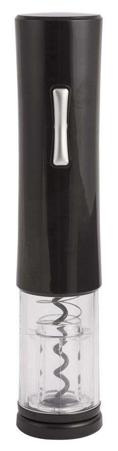 Saca Rolhas Eletrico Inox Mimo Preto