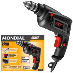 Furadeira Mondial Fi-09 Preta 550w 220v