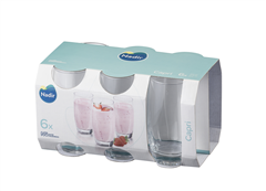 Jogo Copo De Vidro Long Drink Nadir Capri 410ml