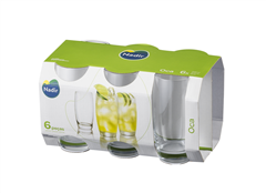 Jogo Copo De Vidro Long Drink Nadir Oca 400ml