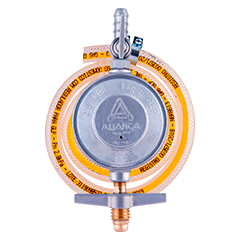Regulador De Gas Alianca Com Mangueira 80cm 504