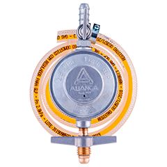 Regulador De Gas Alianca Com Mangueira 120cm 504