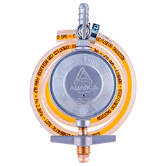 Regulador De Gas Alianca Com Mangueira 120cm 504