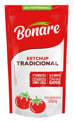 Ketchup Bonare Tradicional Sachet 1,05kg