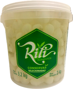 Cebolinha Rili Cristal Balde 2kg