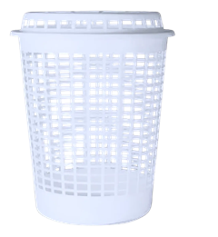 Cesto Plastico Jaguar Telado Branco 60l