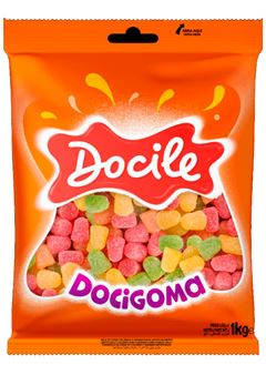 Goma Docigoma Docile Frutas Sortidas 1kg