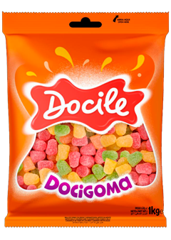 Goma Docile Docigoma Sino Frutas Sortidas 1kg