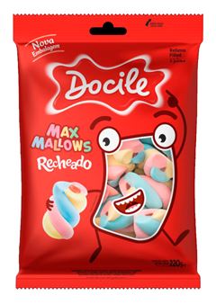 Marshmallow Docile Rech Twist Colo 220g