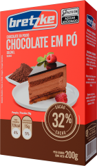 Chocolate Em Po Bretzke 32% Cacau 200g