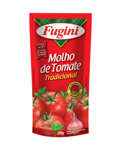 Molho De Tomate Fugini Tradicional Sachet 300g