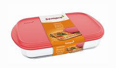 Assadeira De Vidro Nadir Lasanha Com Tampa 4l