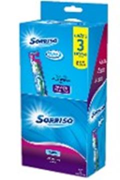 Escova Dental Sorriso Tripla 123 Macia Lv12 Pg9