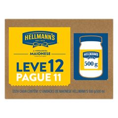Maionese Hellmanns Comum 500g Lv12 Pg11