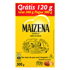 Amido De Milho Maizena Lv500g Pg380g