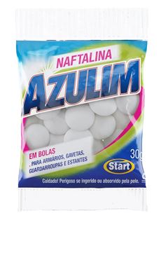 Naftalina Azulim Bolas 30g