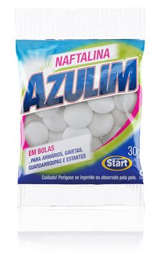 Naftalina Azulim Bolas 30g