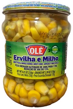Milho E Ervilha Dueto Ole Vidro 170g