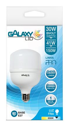 Lampada Galaxy Led 30w Bivolt
