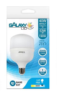 Lampada Galaxy Led 40w Bivolt