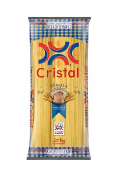 Macarrao Cristal Espaguete Semola 1kg
