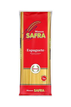 Macarrao Safra Espaguete Semola 1kg