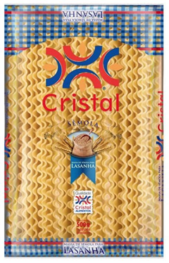 Macarrao Cristal Lasanha Semola 500g