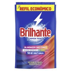 Sabao Liquido Brilhante Limpeza Total Sachet 900ml