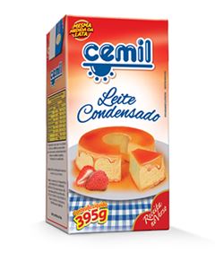 Leite Condensado Cemil Tp 395g