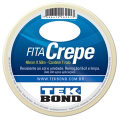 Fita Crepe Tekbond 48mmx50m Uso Geral