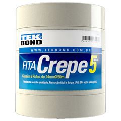 Fita Crepe Tekbond 24mmx50m Uso Geral