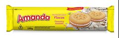 Biscoito Amanda Recheado Flocos 100g