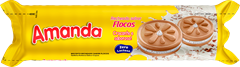 Biscoito Amanda Recheado Flocos 100g