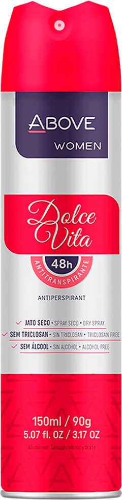 Desodorante Aerossol Above Feminino Dolce Vita 150ml