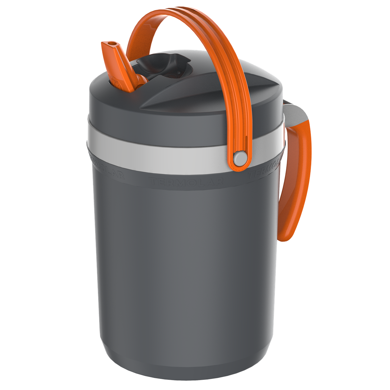Jarra Termica Termolar Flip Top Cinza 2,5l