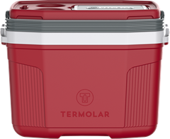 Caixa Termica Termolar Vermelha 20l