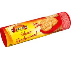 Biscoito Liane Salgadinho Tradicional Sem Lactose 90g