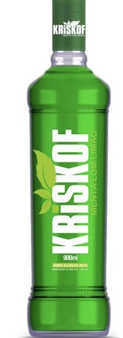 Vodka Kriskoff Menta Com Limao 900ml