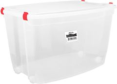 Organizador Plastico Bella Com Rodas 78l