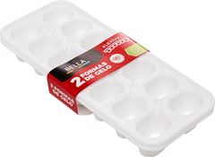 Forma De Gelo Plastica Bella 2pcs