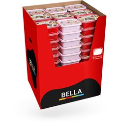 Pote Plastico Bella Retangular 750ml