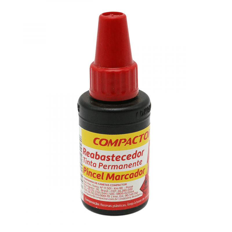 Refil Marcador Perm Compactor 30ml Vm
