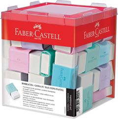 Borracha Faber Castell Max Plastico Tons Pastel